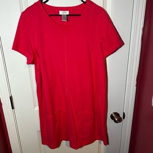 Pink Short T Shirt Delicates Spa Dress